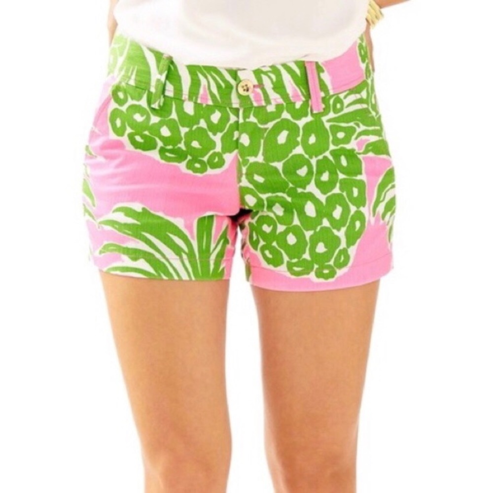 Lilly Pulitzer Callahan Short, Pink Pout Flamenco